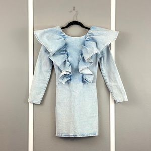 Zara denim dress
